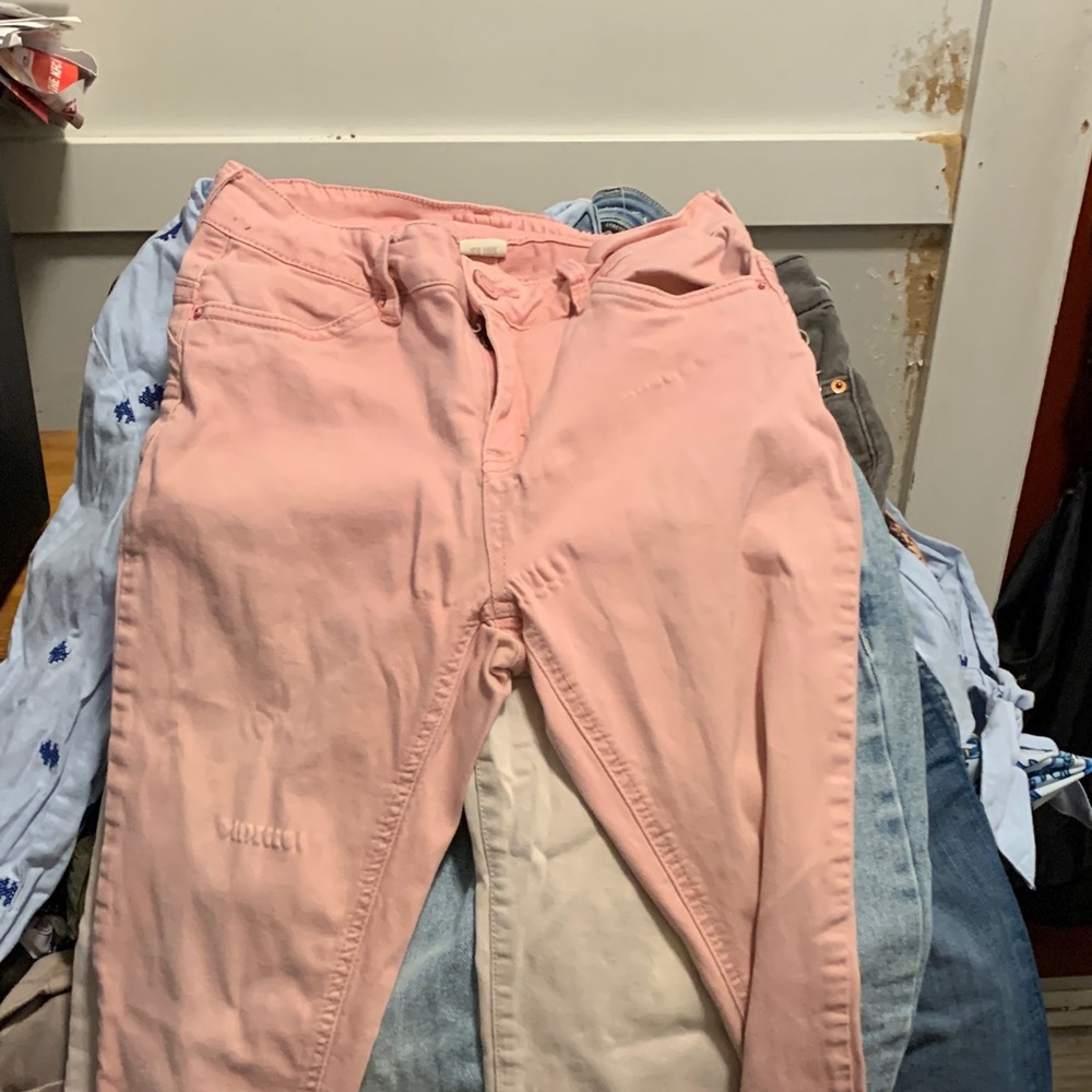 Stylish Pink Skinny Jeans for Women